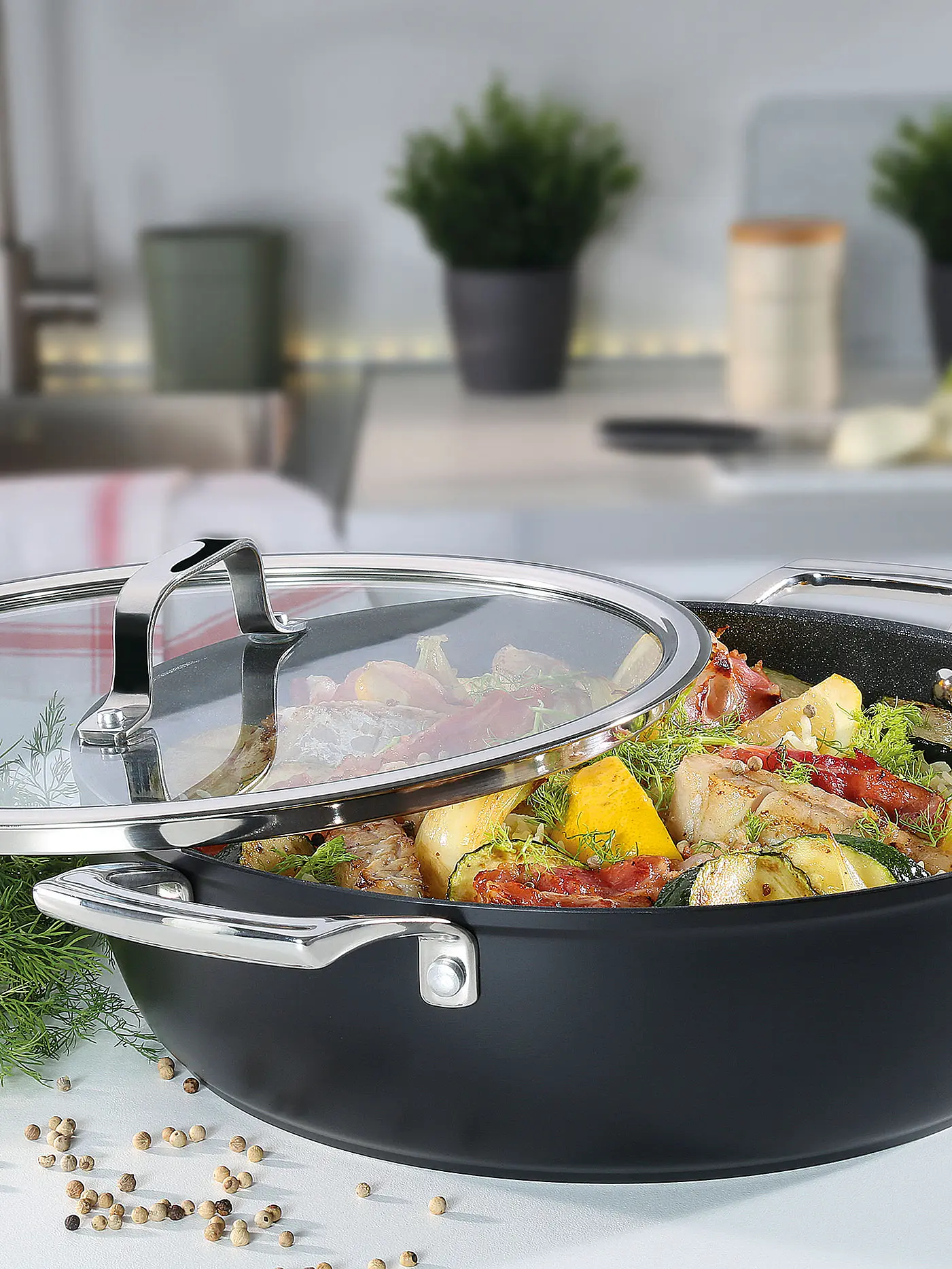 SPRING | Gourmettopf MERIDIAN Intense Pro 28cm / 4l Antihaft | 